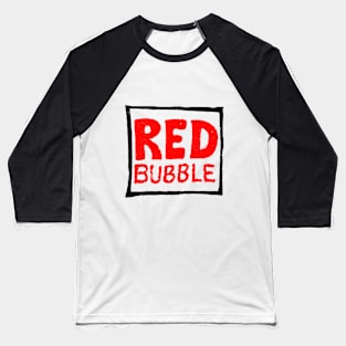 red bubble design Baseball T-Shirt